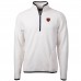 Кофта с короткой молнией Chicago Bears Cutter & Buck Throwback Eco Sherpa Fleece - White