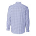 Рубашка с длинным рукавом Buffalo Bills Cutter & Buck Royal Throwback Logo Easy Care Stretch Gingham