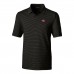 Поло San Francisco 49ers Cutter & Buck Throwback Logo Forge Pencil Stripe Stretch - Black