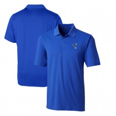 Indianapolis Colts Cutter & Buck Blue Throwback Logo Forge Stretch Polo