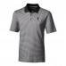 Поло Atlanta Falcons Cutter & Buck Throwback Logo Forge Tonal Stripe Stretch - Black