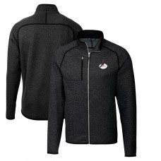 Кофта на молнии Arizona Cardinals Cutter & Buck Throwback Logo Mainsail Sweater-Knit - Heather Charcoal