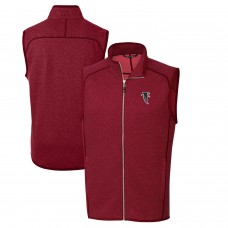 Жилетка Atlanta Falcons Cutter & Buck Mainsail Sweater-Knit - Red