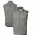 Жилетка Tampa Bay Buccaneers Cutter & Buck Throwback Logo Mainsail Sweater-Knit - Heather Gray