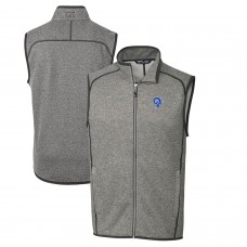 Жилетка Los Angeles Rams Cutter & Buck Throwback Logo Mainsail Sweater-Knit - Heather Gray