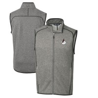 Жилетка Arizona Cardinals Cutter & Buck Throwback Logo Mainsail Sweater-Knit - Heather Gray