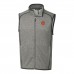 Жилетка на молнии Cincinnati Bengals Cutter & Buck Throwback Logo Mainsail Sweater-Knit - Heather Gray