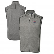 Жилетка New York Giants Cutter & Buck Throwback Logo Mainsail Sweater-Knit - Heather Gray