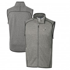 Жилетка New Orleans Saints Cutter & Buck Throwback Logo Mainsail Sweater-Knit - Heather Gray