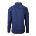 Кофта на короткой молнии Seattle Seahawks Cutter & Buck Throwback Logo Mainsail Sweater-Knit - Heather Royal