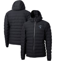 Indianapolis Colts Cutter & Buck Black Throwback Logo Mission Ridge Repreve Eco Insulated Puffer Full-Zip Jacket