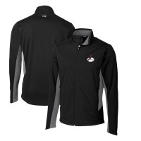 Кофта на молнии Arizona Cardinals Cutter & Buck Throwback Logo Navigate Softshell - Black