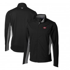 Кофта на молнии San Francisco 49ers Cutter & Buck Throwback Logo Navigate Softshell - Black