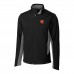 Кофта на молнии Cincinnati Bengals Cutter & Buck Throwback Logo Navigate Softshell - Black