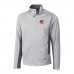 Кофта на молнии Cincinnati Bengals Cutter & Buck Throwback Logo Navigate Softshell - Gray
