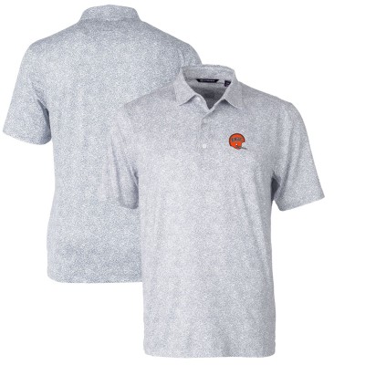 Поло Cincinnati Bengals Cutter & Buck Throwback Logo Pike Constellation Stretch - Gray