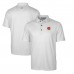Поло Cincinnati Bengals Cutter & Buck Throwback Logo Pike Double Dot Print Stretch - Charcoal