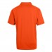 Поло Chicago Bears Cutter & Buck Throwback Logo Prospect Textured Stretch - Orange