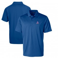 Поло New England Patriots Cutter & Buck Throwback Logo Prospect Textured Stretch - Royal