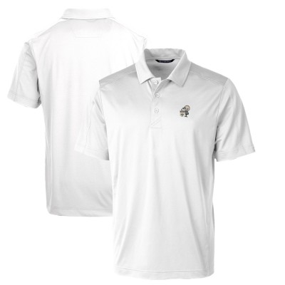 Поло New Orleans Saints Cutter & Buck Throwback Logo Prospect Textured Stretch - White