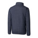Куртка Chicago Bears Cutter & Buck Heather Navy Throwback Logo Rainier PrimaLoft Eco Insulated Full-Zip Puffer