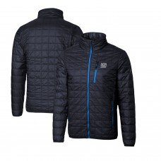 Куртка на молнии New York Giants Cutter & Buck Throwback Logo Rainier PrimaLoft Eco Insulated - Navy