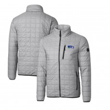Куртка на молнии Seattle Seahawks Cutter & Buck Throwback Logo Rainier PrimaLoft Eco Insulated - Gray