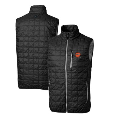 Жилетка Cincinnati Bengals Cutter & Buck Throwback Logo Rainier PrimaLoft Eco Insulated - Black