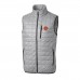 Жилетка на молнии Cincinnati Bengals Cutter & Buck Throwback Logo Rainier PrimaLoft Eco Insulated Puffer - Gray