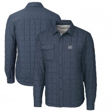 Куртка New York Giants Cutter & Buck Throwback Logo Rainier PrimaLoft Eco Insulated Quilted - Heather Navy