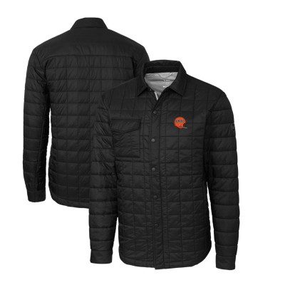 Куртка Cincinnati Bengals Cutter & Buck Throwback Logo Rainier PrimaLoft Eco Insulated Quilted - Black