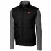 Ветровка на молнии San Francisco 49ers Cutter & Buck Throwback Logo Stealth Hybrid Quilted - Black