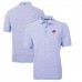 Buffalo Bills Cutter & Buck Blue Throwback Logo Virtue Eco-Pique Botanical Recycled Polo