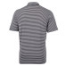 Поло Pittsburgh Steelers Cutter & Buck Black Throwback Logo Virtue Eco Pique Stripe Recycled