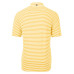 Поло Pittsburgh Steelers Cutter & Buck Gold Throwback Logo Virtue Eco Pique Stripe Recycled
