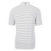 Поло Buffalo Bills Cutter & Buck Gray Throwback Logo Virtue Eco Pique Stripe Recycled