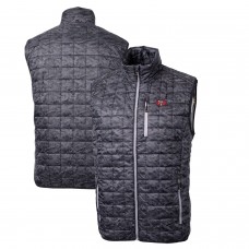Жилетка San Francisco 49ers Cutter & Buck Throwback Logo Rainier Eco Insulated Printed Puffer - Black