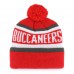 Шапка с помпоном Tampa Bay Buccaneers Whitaker Cuffed Knit - Red