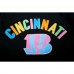 Футболка Cincinnati Bengals Pro Standard Neon Graphic - Black