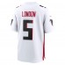 Игровая джерси Drake London Atlanta Falcons Nike Away Game Player - White