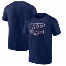 New England Patriots Navy Route Runner T-Shirt