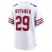 Игровая джерси Talanoa Hufanga San Francisco 49ers Nike Away Game Player - White