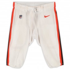 Cleveland Browns Tommy Togiai Fanatics Authentic Game-Used #93 White Pants from the 2022 NFL Season