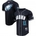 Рубашка с коротким рукавом A.J. Brown Philadelphia Eagles Pro Standard Mesh Baseball - Black