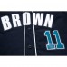 Рубашка с коротким рукавом A.J. Brown Philadelphia Eagles Pro Standard Mesh Baseball - Black