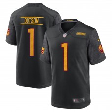 Игровая джерси Jahan Dotson Washington Commanders Nike Alternate - Black