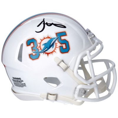 Autographed Miami Dolphins Tyreek Hill Fanatics Authentic Riddell 305 Speed Mini Helmet