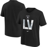 Las Vegas Raiders Nike Youth Local T-Shirt - Black