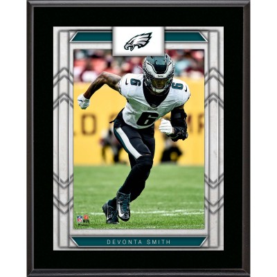 DeVonta Smith Philadelphia Eagles Fanatics Authentic Framed 10.5 x 13 Sublimated Player Plaque