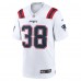 Игровая джерси Rhamondre Stevenson New England Patriots Nike - White